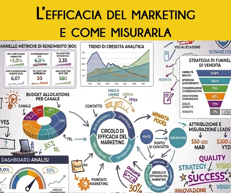 Efficacia Marketing e come misurarla Efficacia Marketing e come misurarla