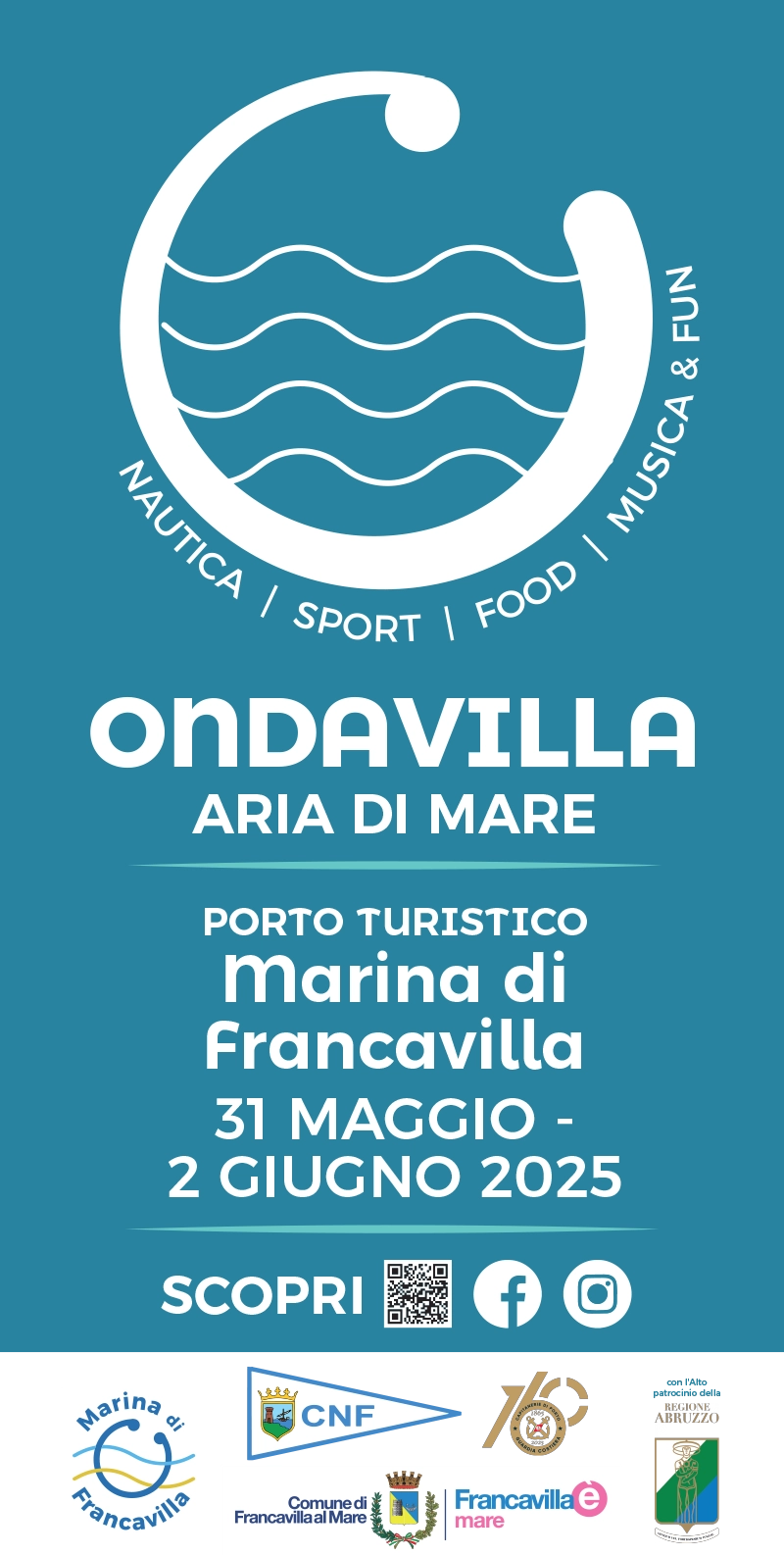 JooMa Co-Organizzatore e Management Evento Ondavilla 2025 Porto Turistico Marina di Francavilla al Mare